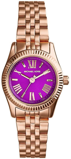 Michael Kors Lexington Quartz Pink Dial Rose Gold Steel Strap Watch For Women - MK3273 Buy Now By Michael Kors