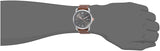 Fossil Commuter Grey Dial Brown Leather Strap Watch for Men - FS5417 Buy Now By Fossil