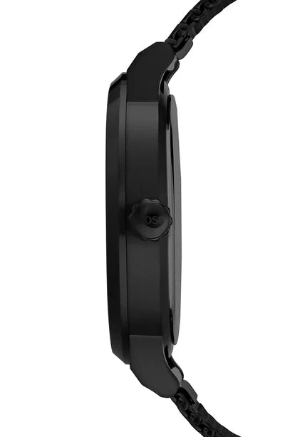 Hugo Boss Oxygen Black Dial Black Mesh Bracelet Watch for Men - 1513636 Buy Now By Hugo Boss