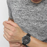 Hugo Boss Driver Black Dial Black Leather Strap Watch for Men -1513087 Buy Now By Hugo Boss