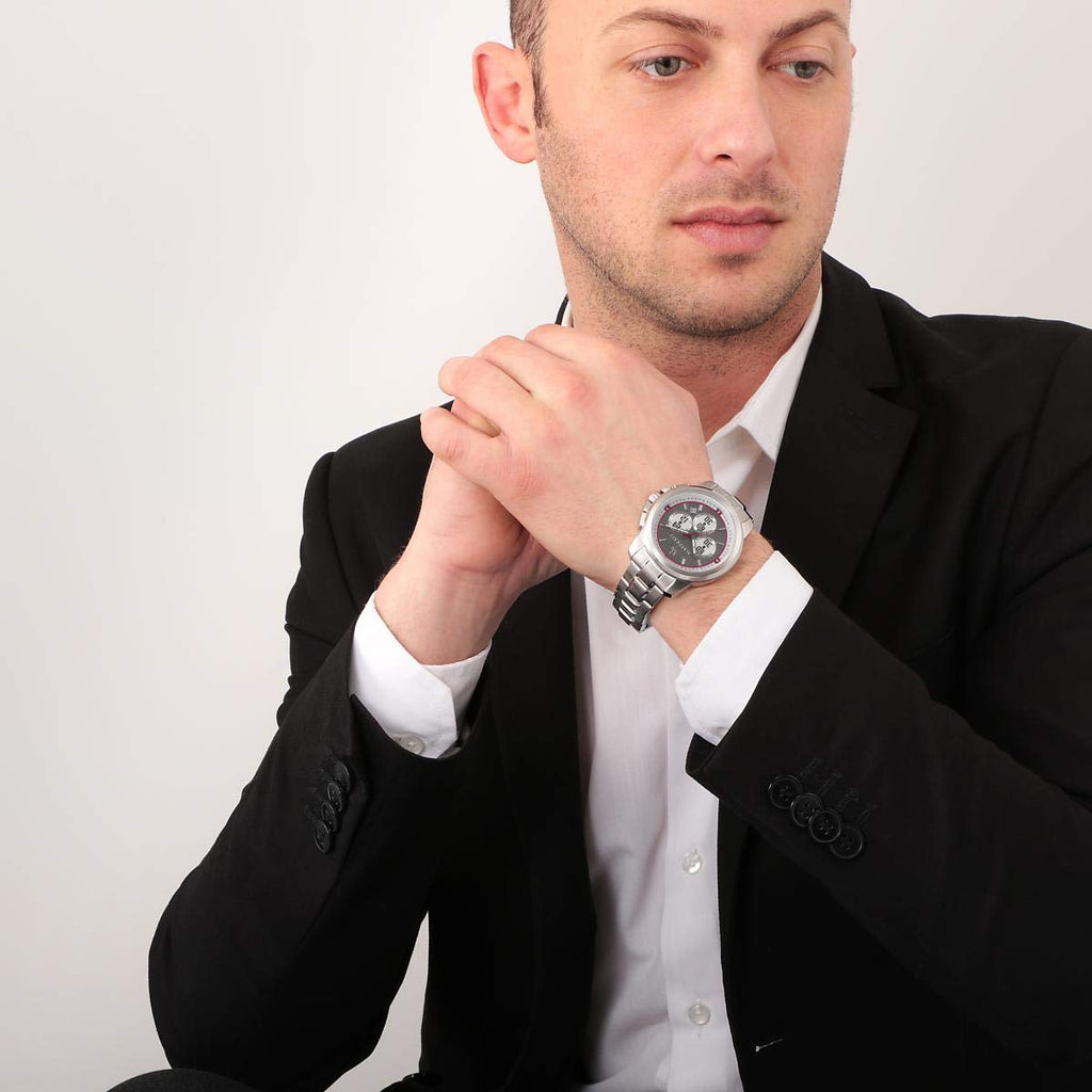 Maserati Royale Chronograph Grey Dial Silver Steel Strap Watch For Men - R8873637003 Buy Now By Maserati