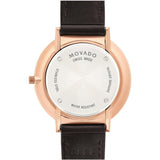 Movado Ultra Slim Silver Dial Brown Leather Strap Watch For Women - 0607093 Buy Now By Movado