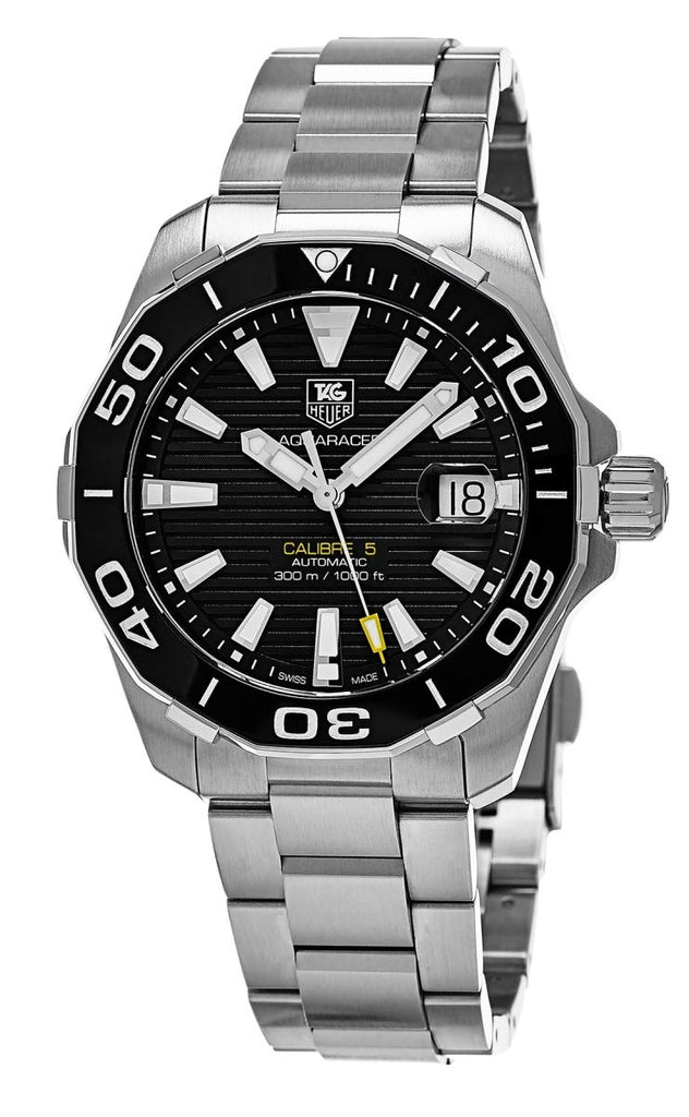 Tag Heuer Aquaracer Black Dial Watch for Men - WAY211A.BA0928 Buy Now By Tag Heuer