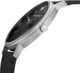 Emporio Armani Kappa Analog Quartz Black Dial Black Leather Strap Watch For Men - AR11013 Buy Now By Emporio Armani