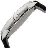 Calvin Klein Minimal Grey Dial Black Leather Strap Watch for Men - K3M221C4 Buy Now By Calvin Klein