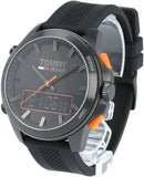 Tommy Hilfiger Jeans Analog Black Dial Black Silicone Strap Watch For Men - 1791763 Buy Now By Tommy Hilfiger