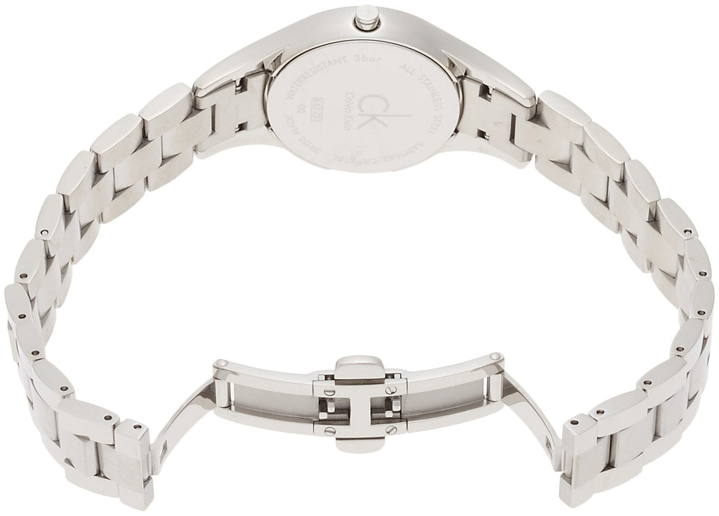 Calvin Klein Simplicity Pink Dial Silver Steel Strap Watch for Women - K432314E Buy Now By Calvin Klein