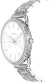 Fossil Tailor White Dial Silver Steel Strap Watch for Women - ES4262 Buy Now By Fossil