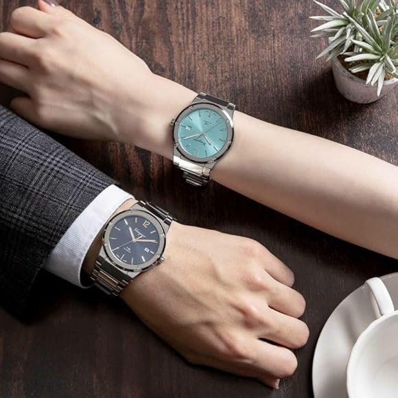 Salvatore Ferragamo F-80 Classic Tiffany Blue Dial Silver Steel Strap Watch for Men - SFDT02323 Buy Now By Salvatore Ferragamo