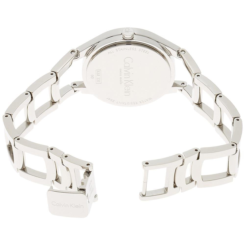 Calvin Klein Class Black Dial Silver Steel Strap Watch for Women - K6R23121 Buy Now By Calvin Klein