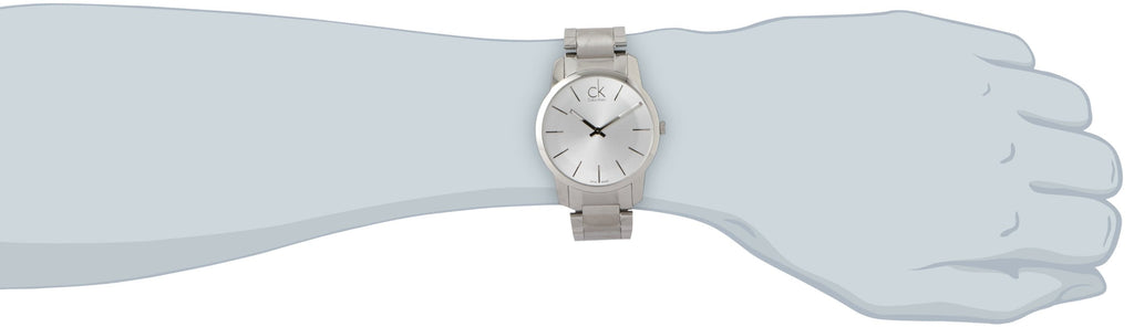 Calvin Klein City Silver Dial Silver Steel Strap Watch for Men - K2G21126 Buy Now By Calvin Klein