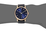 Marc Jacobs Baker Navy Blue Dial Navy Blue Leather Strap Watch for Women - MBM1329 Buy Now By Marc Jacobs