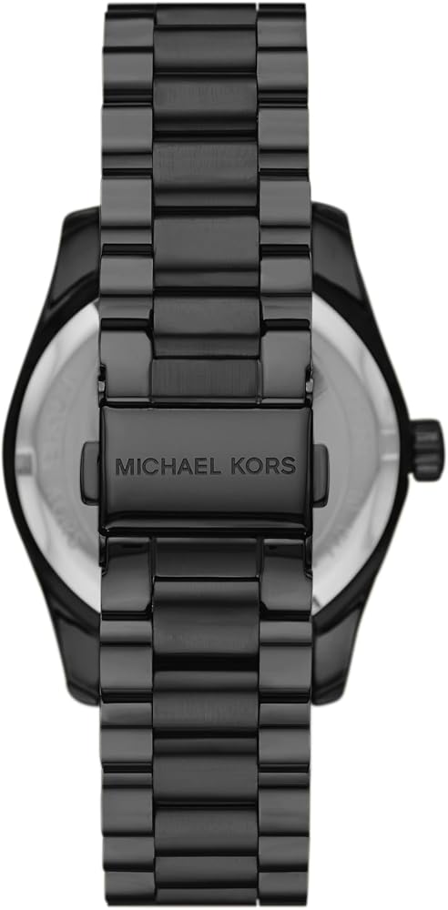 Michael Kors Lexington Lux Black Dial Black Steel Strap Watch For Women - MK7442 Buy Now By Michael Kors