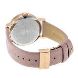 Versace Virtus Quartz Grey Dial Pink Leather Strap Watch for Women - VEHC00319 Buy Now By Versace