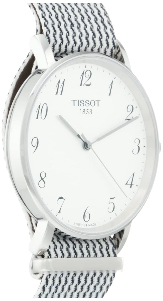 Tissot T Classic Everytime Medium White Dial Two Tone NATO Strap Watch for Women - T109.410.18.032.00 Buy Now By Tissot