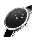 Calvin Klein Seduce Black Dial Two Tone Steel Strap Watch for Women - K4E2N111 Buy Now By Calvin Klein