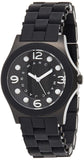 Marc Jacobs Pelly Black Dial Black Silicone Strap Watch for Women - MBM2528 Buy Now By Marc Jacobs