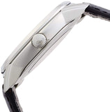 Calvin Klein Infinity Silver Dial Black Leather Strap Watch for Men - K5S341C6 Buy Now By Calvin Klein