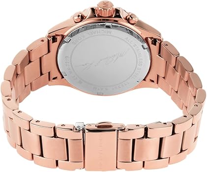 Michael Kors Everest Chronograph Silver Dial Rose Gold Steel Strap Watch For Women - MK7213 Buy Now By Michael Kors
