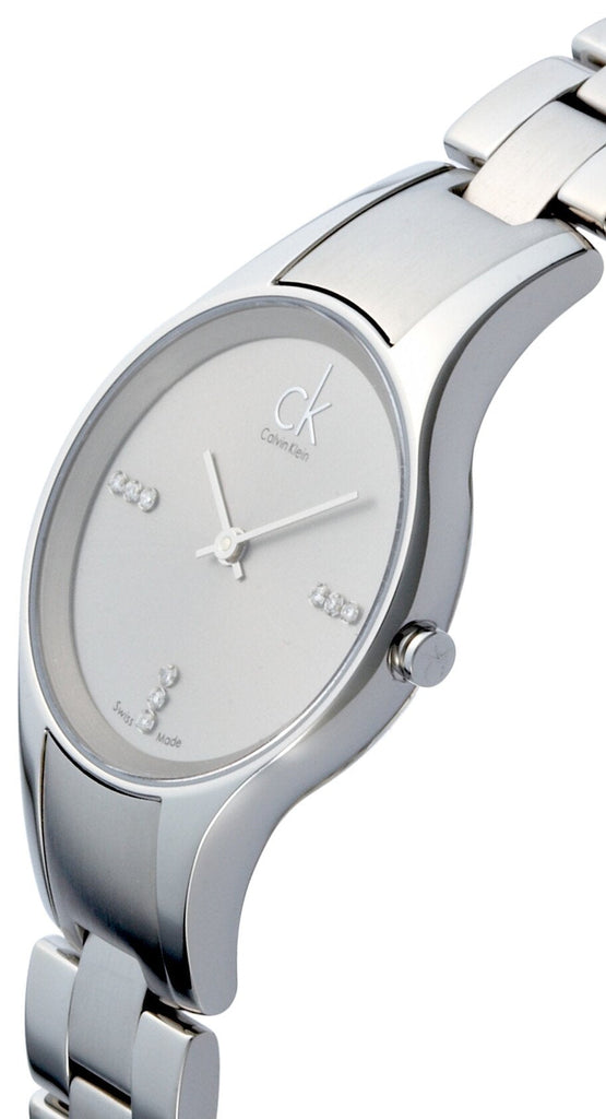 Calvin Klein Simplicity Silver Dial Silver Steel Strap Watch for Women - K4323120 Buy Now By Calvin Klein
