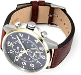 Tommy Hilfiger Dean Multifunctional Blue Dial Brown Leather Strap Watch for Men - 1791275 Buy Now By Tommy Hilfiger