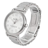 Coach Delancey White Dial Silver Steel Strap Watch for Women - 14502495 Buy Now By Coach
