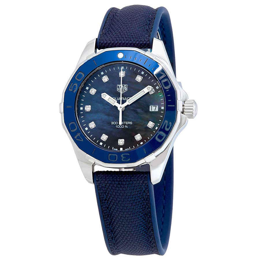 Tag Heuer Aquaracer Blue Mother of Pearl Dial Watch for Women - WAY131L.FT6091 Buy Now By Tag Heuer