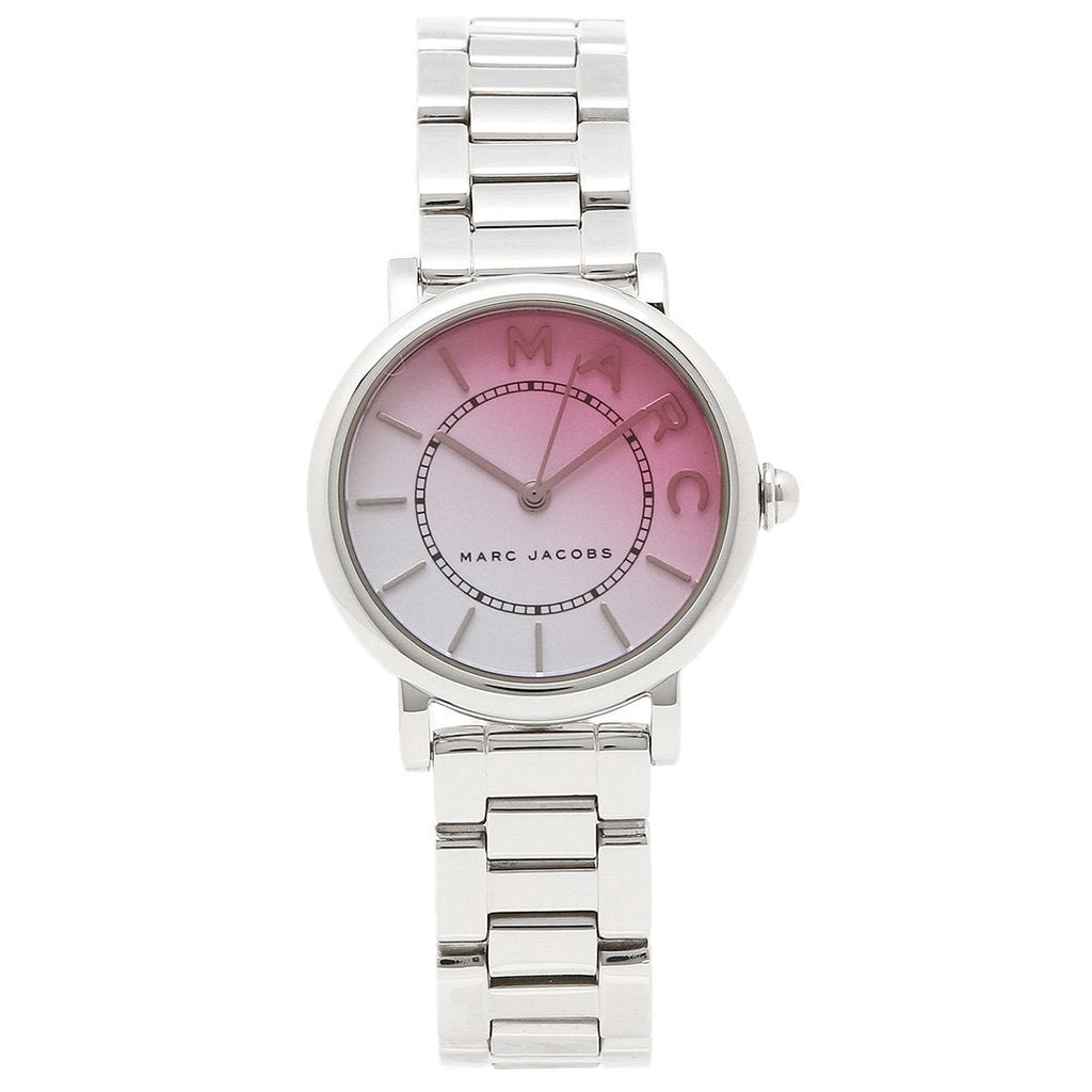 Marc Jacobs Roxy Pink Dial Silver Steel Strap Watch for Women - MJ3554 Buy Now By Marc Jacobs