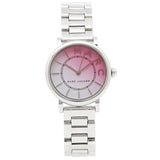 Marc Jacobs Roxy Pink Dial Silver Steel Strap Watch for Women - MJ3554 Buy Now By Marc Jacobs