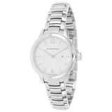 Burberry The Classic Silver Dial Silver Steel Strap Watch for Women - BU10108 Buy Now By Burberry