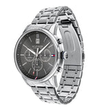 Tommy Hilfiger Kyle Chronograph Grey Dial Silver Steel Strap Watch for Men - 1791632 Buy Now By Tommy Hilfiger