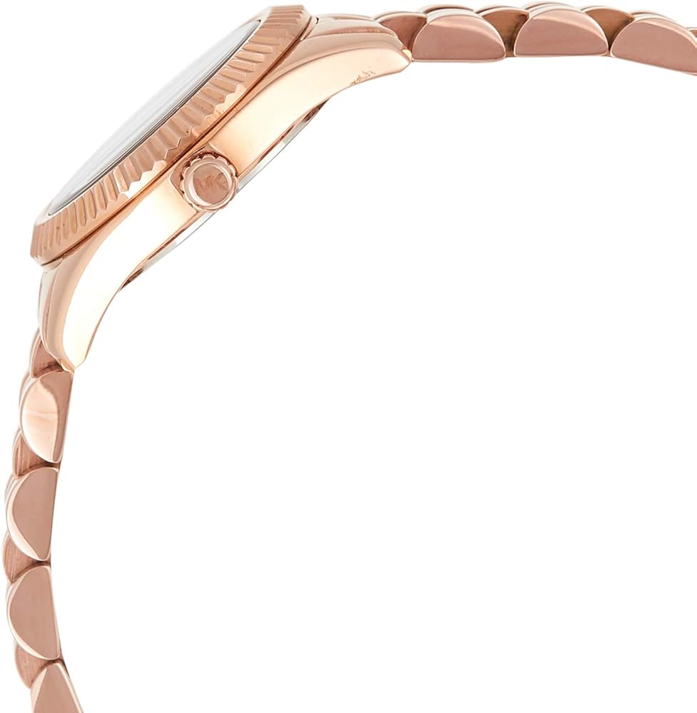 Michael Kors Lexington Quartz Blue Dial Rose Gold Steel Strap Watch For Women - MK3272 Buy Now By Michael Kors