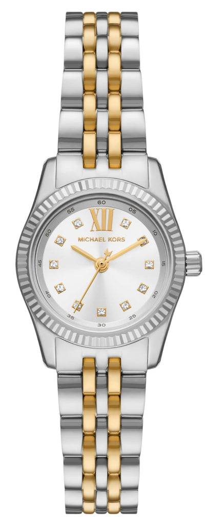 Michael Kors Lexington Analog Silver Dial Two Tone Steel Strap Watch for Women - MK4740 Buy Now By Michael Kors