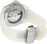 Gucci Dive Automatic White Dial White Rubber Strap Unisex Watch - YA136342 Buy Now By Gucci