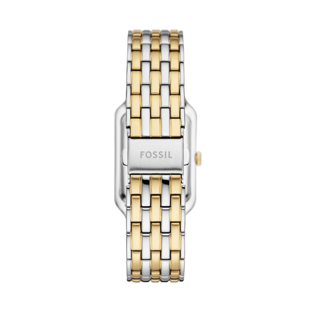 Fossil Raquel Three Hand Mother of Pearl Dial Two Tone Steel Strap Watch For Women - ES5305 Buy Now By Fossil