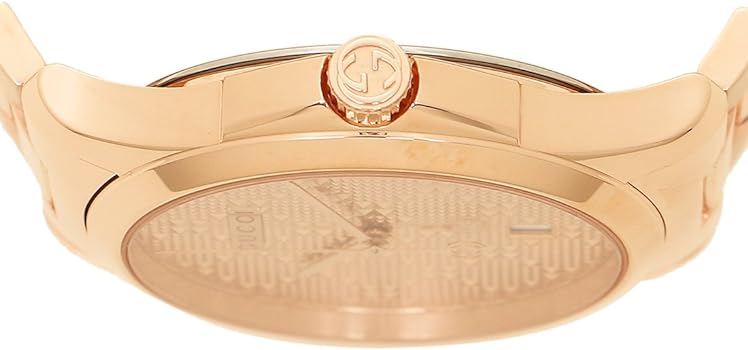 Gucci G Timeless Quartz Gold Dial Gold Steel Strap Watch For Women - YA126482 Buy Now By Gucci