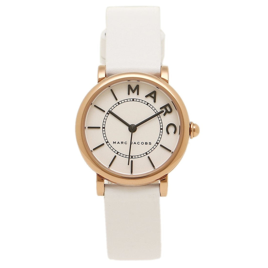 Marc Jacobs Roxy White Dial White Leather Strap Watch for Women - MJ1562 Buy Now By Marc Jacobs