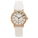 Marc Jacobs Roxy White Dial White Leather Strap Watch for Women - MJ1562 Buy Now By Marc Jacobs