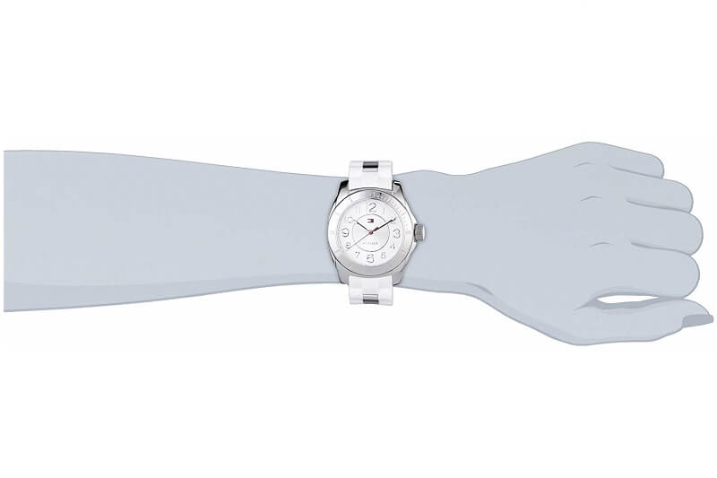 Tommy Hilfiger K2 White Dial White Rubber Strap Watch for Women - 1781306 Buy Now By Tommy Hilfiger