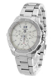 Tag Heuer Aquaracer White Dial Silver Steel Strap Watch for Men - CAY1111.BA0927 Buy Now By Tag Heuer