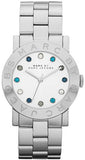 Marc Jacobs Amy White Dial Silver Steel Strap Watch for Women - MBM3140 Buy Now By Marc Jacobs