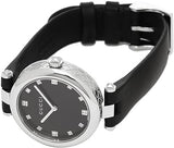 Gucci Diamantissima Diamonds Black Dial Black Leather Strap Watch For Women - YA141403 Buy Now By Gucci