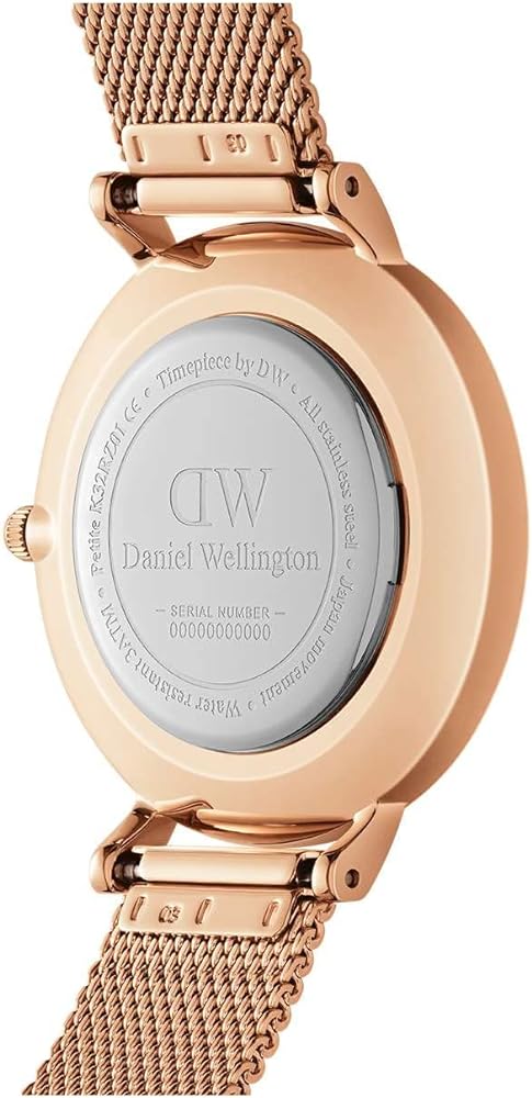 Daniel Wellington Petite Rose Gold Dial Rose Gold Mesh Strap Watch For Women - DW00100472 Buy Now By Daniel Wellington