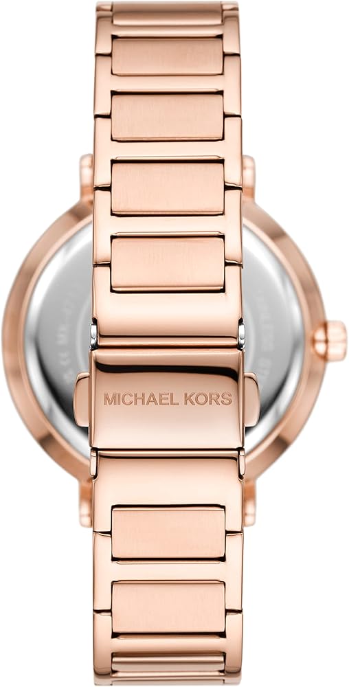 Michael Kors Addyson Quartz Rose Gold Dial Rose Gold Steel Strap Watch for Women - MK4713 Buy Now By Michael Kors