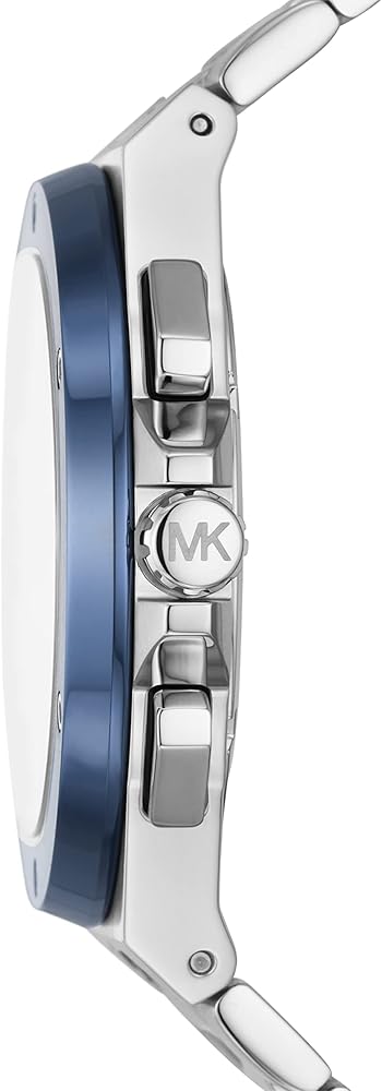 Michael Kors Lennox Chronograph Blue Dial Silver Steel Strap Watch For Men - MK8938 Buy Now By Michael Kors