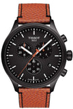 Tissot Chrono XL NBA Special Edition Black Dial Brown Leather Strap Watch for Men - T116.617.36.051.12 Buy Now By Tissot
