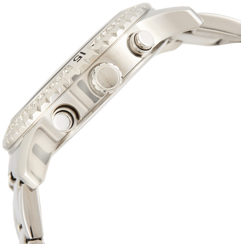 Guess Confetti Multicolored Dial Silver Steel Strap Watch For Women - W0774L1 Buy Now By Guess