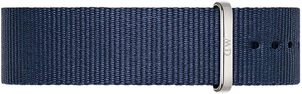 Daniel Wellington Classic Bayswater White Dial Blue NATO Strap Watch For Men - DW00100276 Buy Now By Daniel Wellington