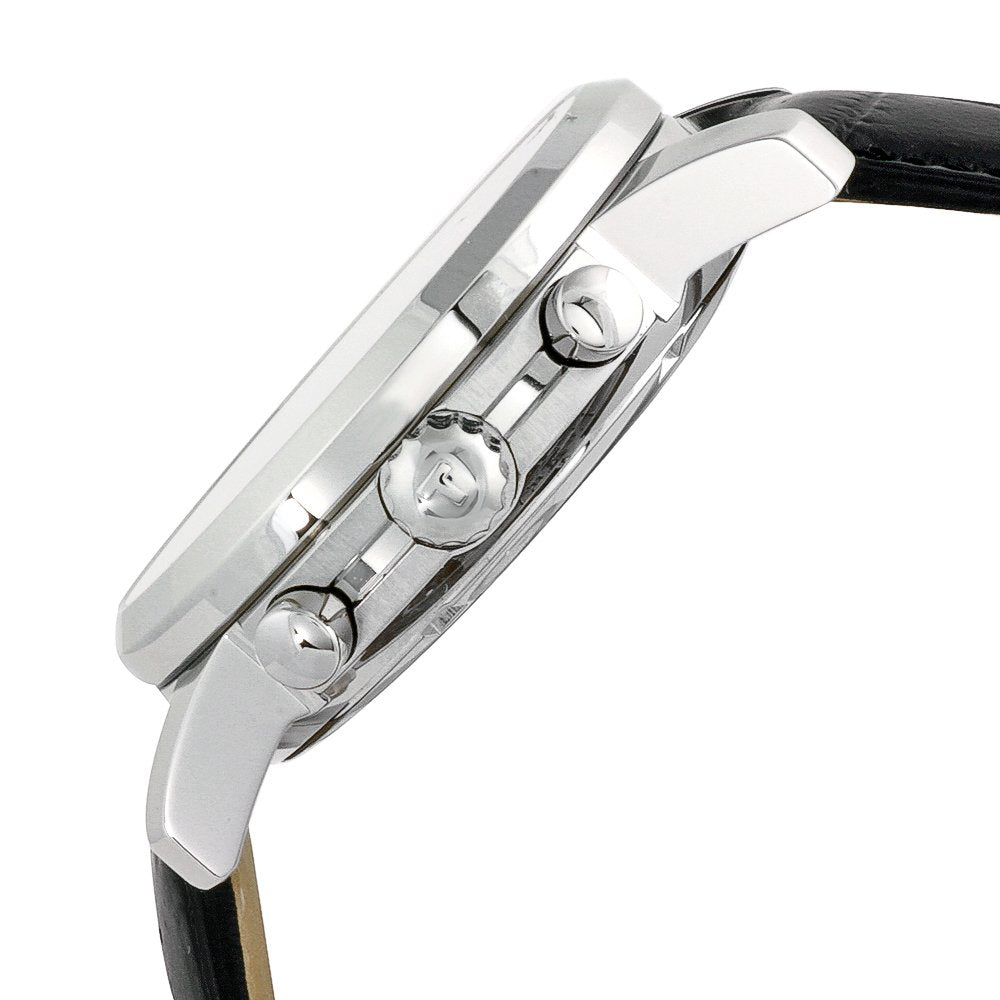 Tissot T Race PRC 200 Chronograph Quartz Black Dial Black Leather Strap Watch for Men - T17.1.526.52 Buy Now By Tissot