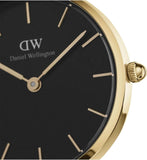 Daniel Wellington Classic Petite Evergold Black Dial Gold Mesh Bracelet Watch For Women - DW00100349 Buy Now By Daniel Wellington